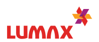 The Lumax-DK Jain Group logo